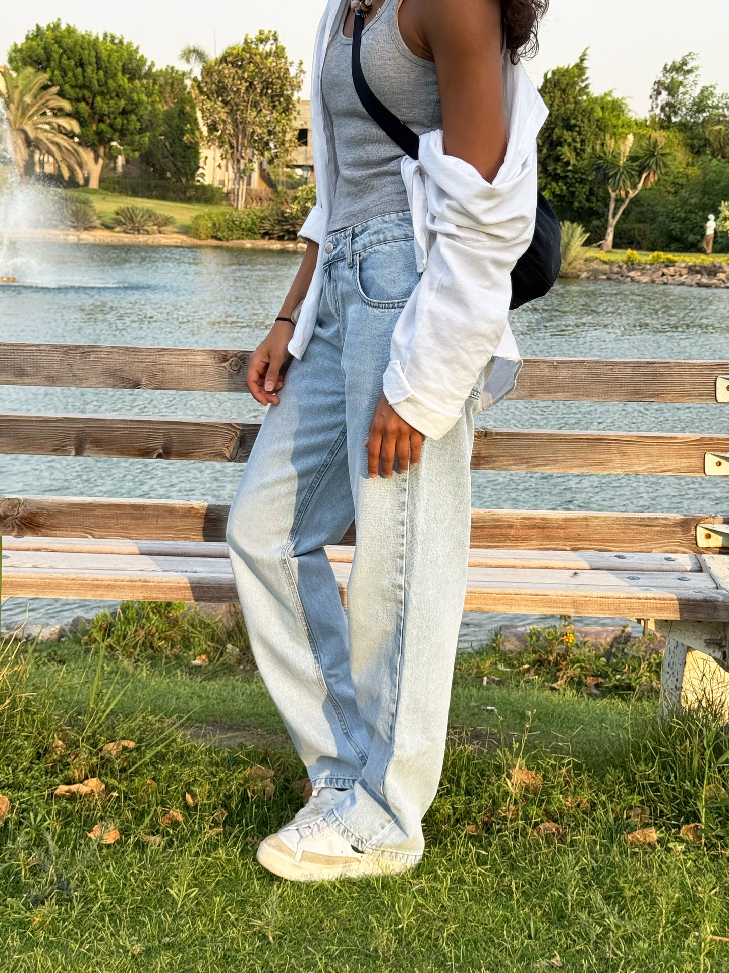 Light Blue Straight Jeans