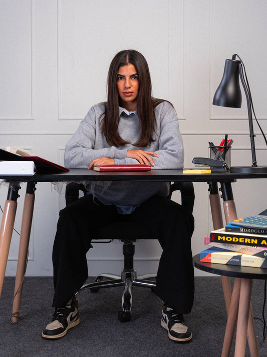 Black Wide-leg Trousers