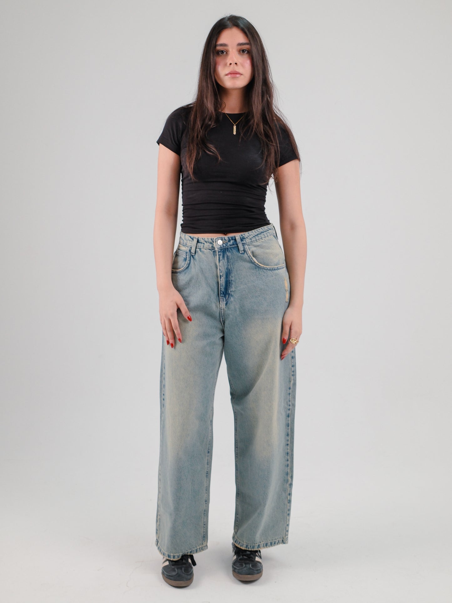 Tinted Baggy Jeans