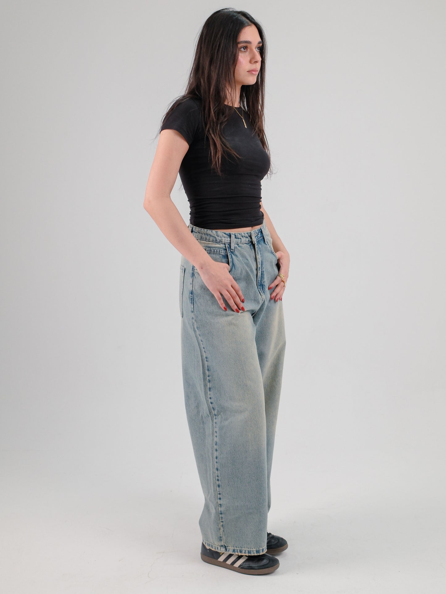 Tinted Baggy Jeans