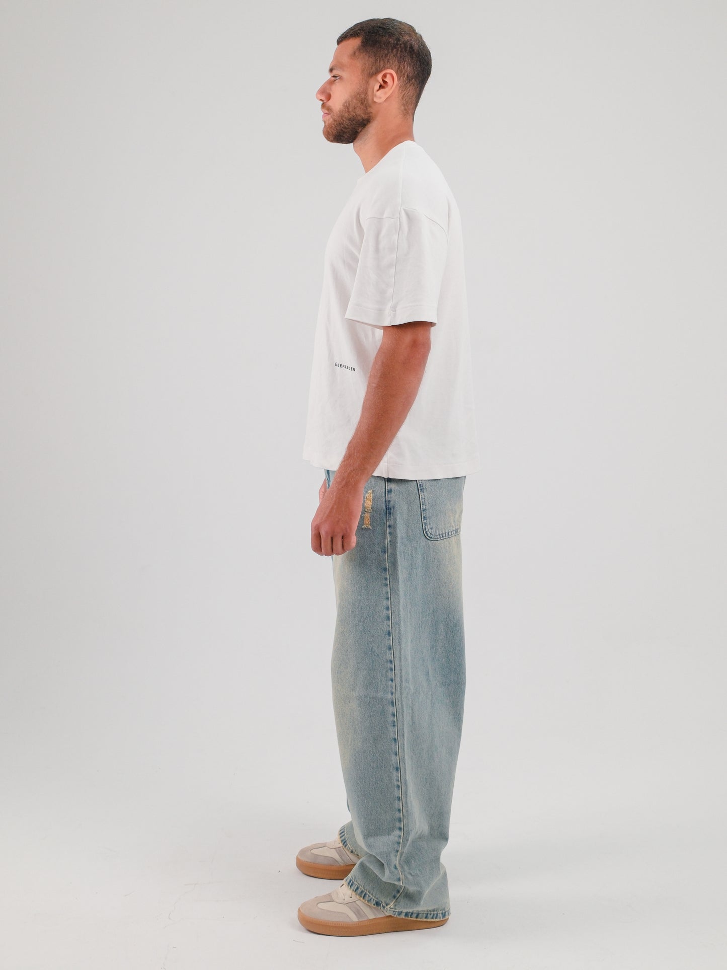 Tinted Baggy Jeans