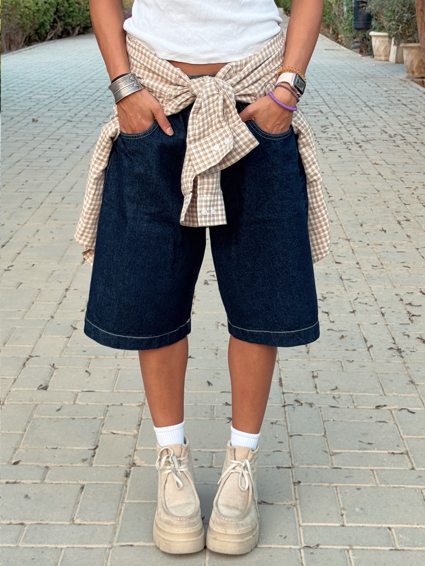 Raw Denim Jorts