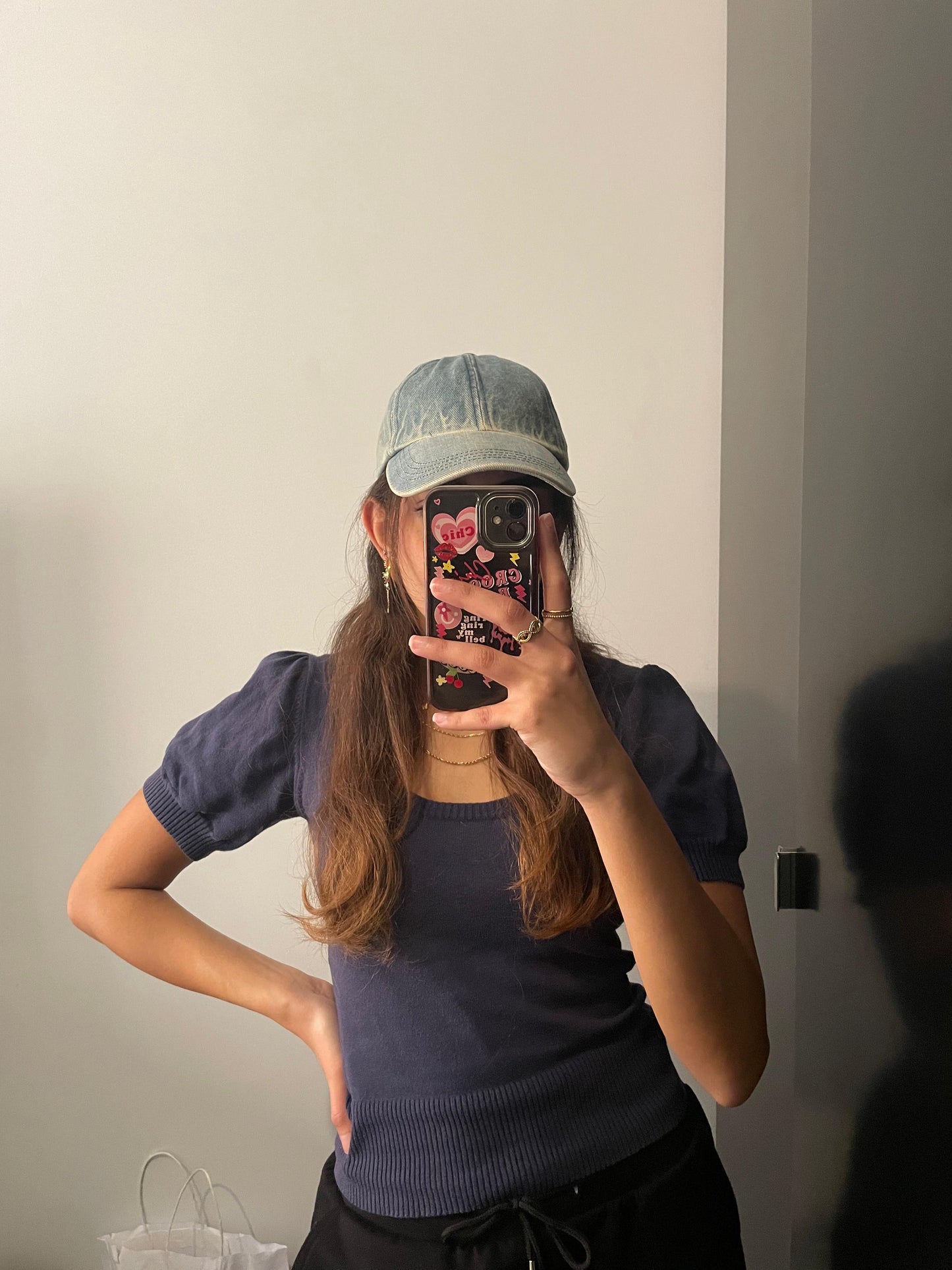 Tinted Denim Cap