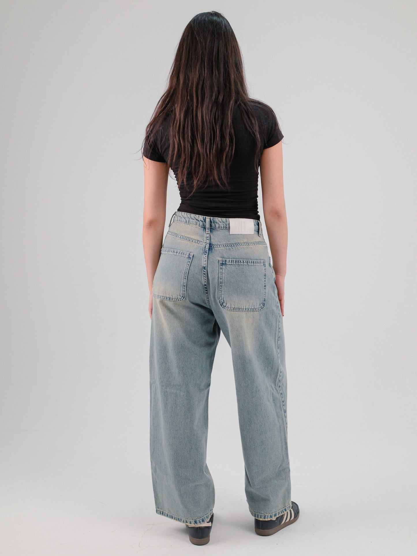 Tinted Baggy Jeans