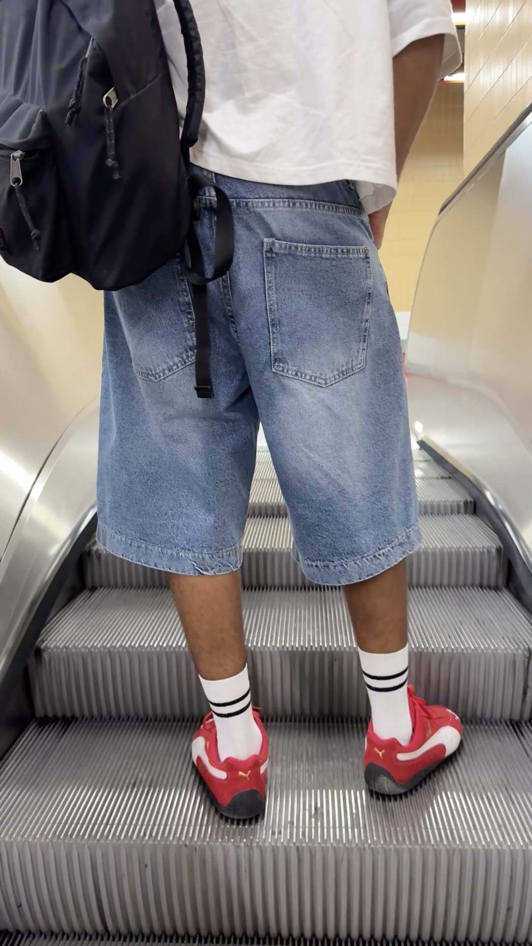 Light Blue Denim Jorts