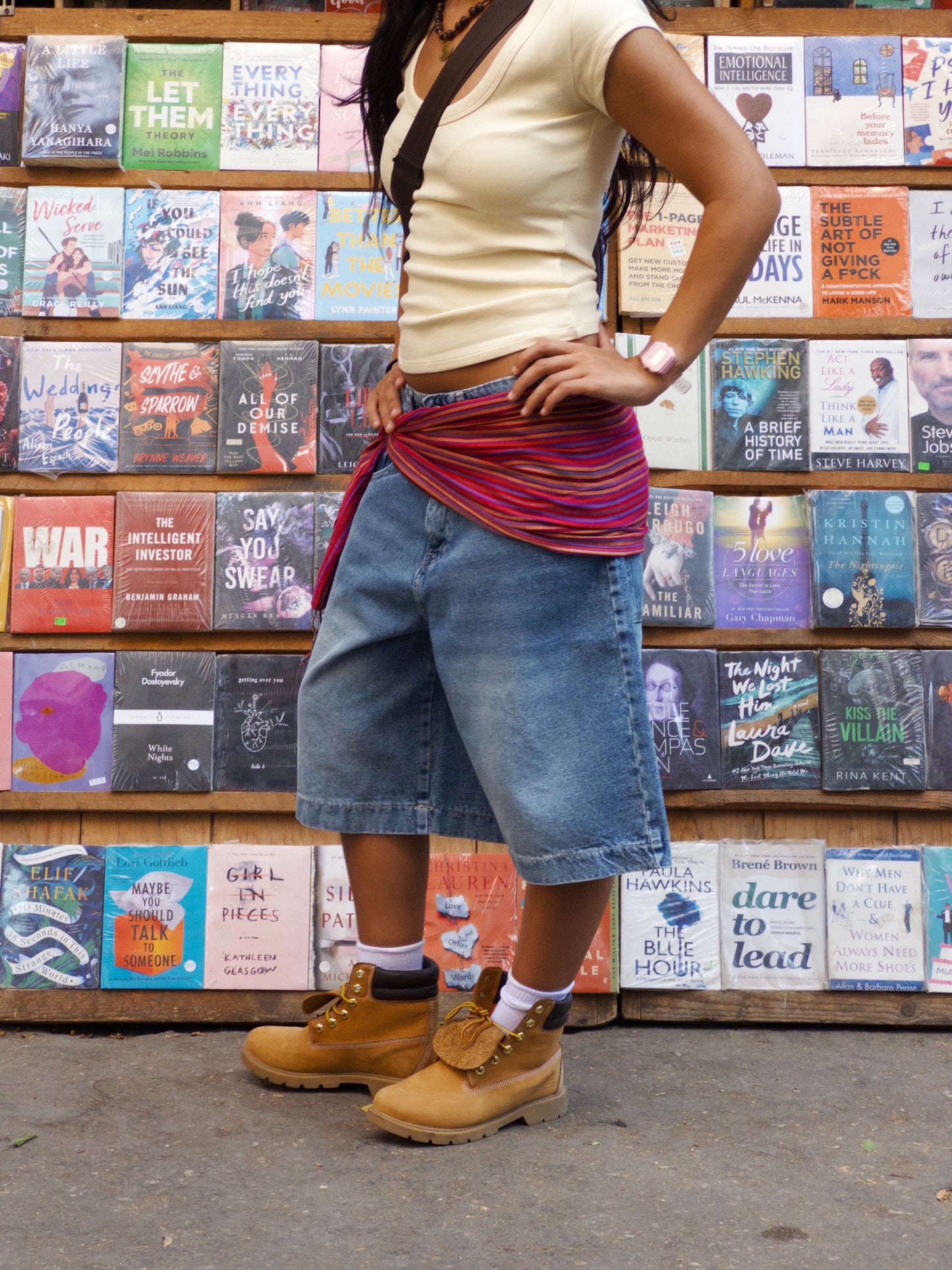 Light Blue Denim Jorts