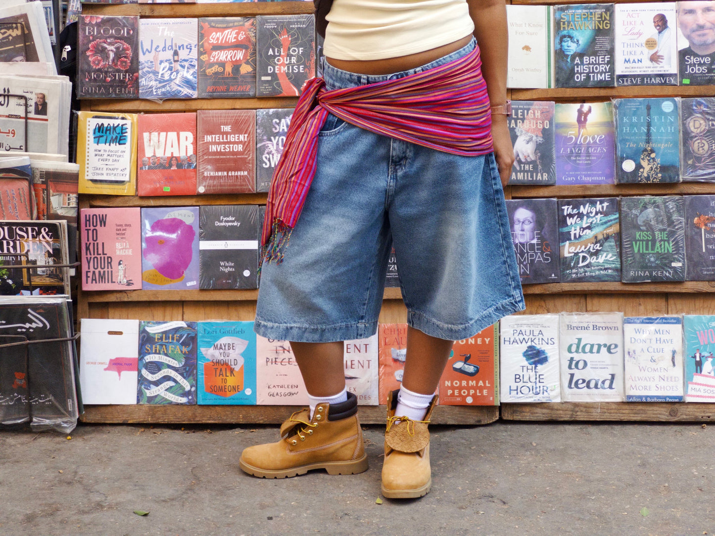 Light Blue Denim Jorts