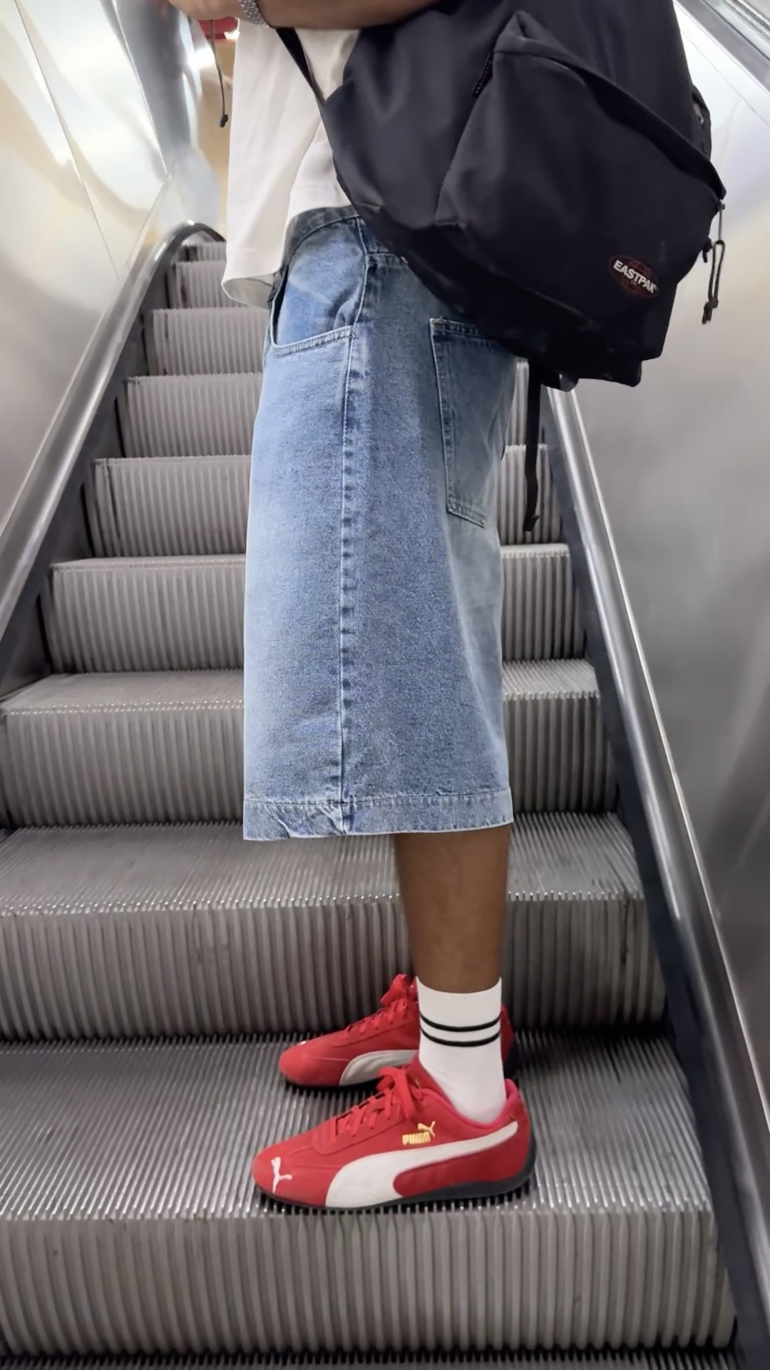 Light Blue Denim Jorts