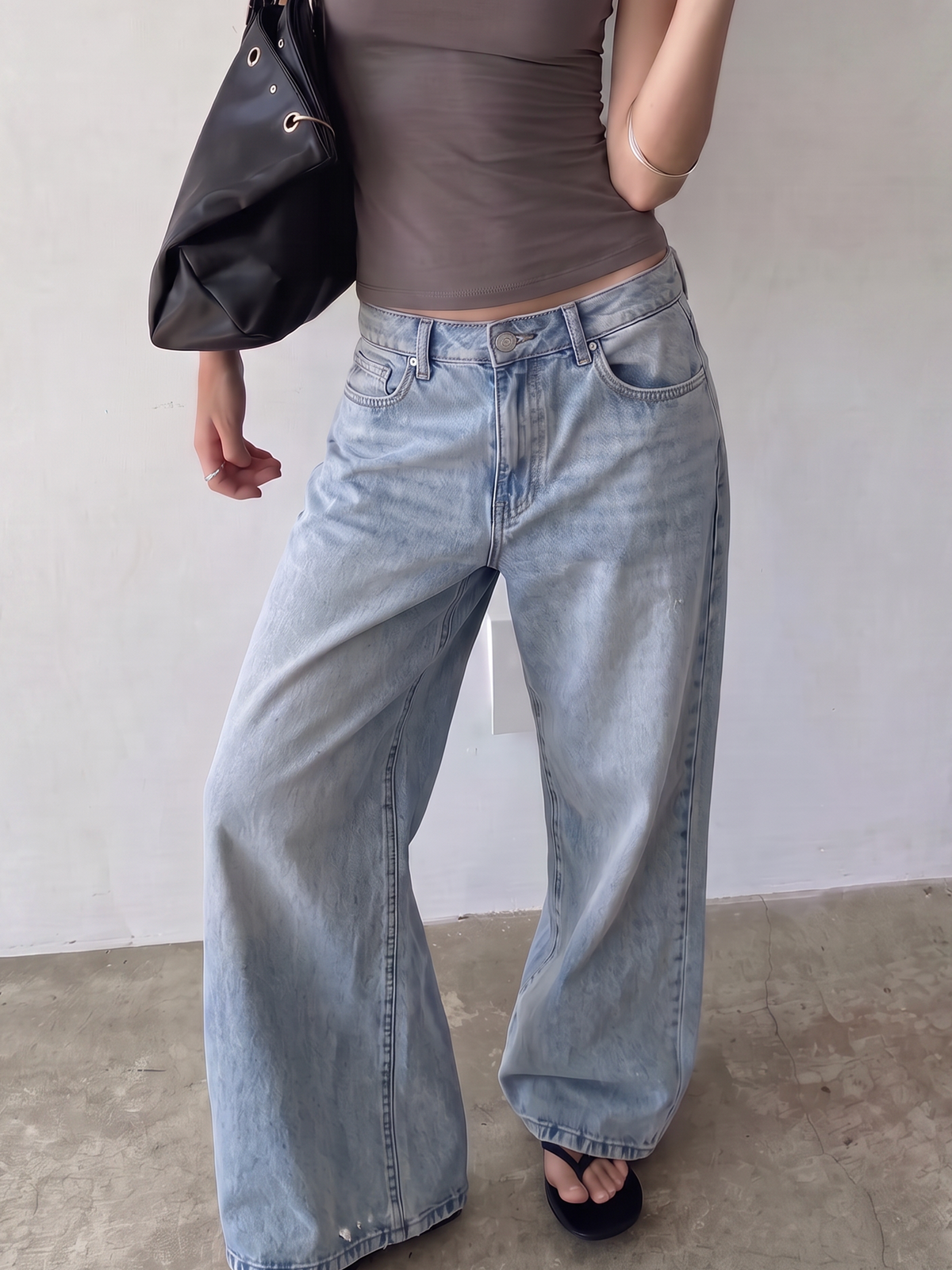 Baggy High-waist Jeans