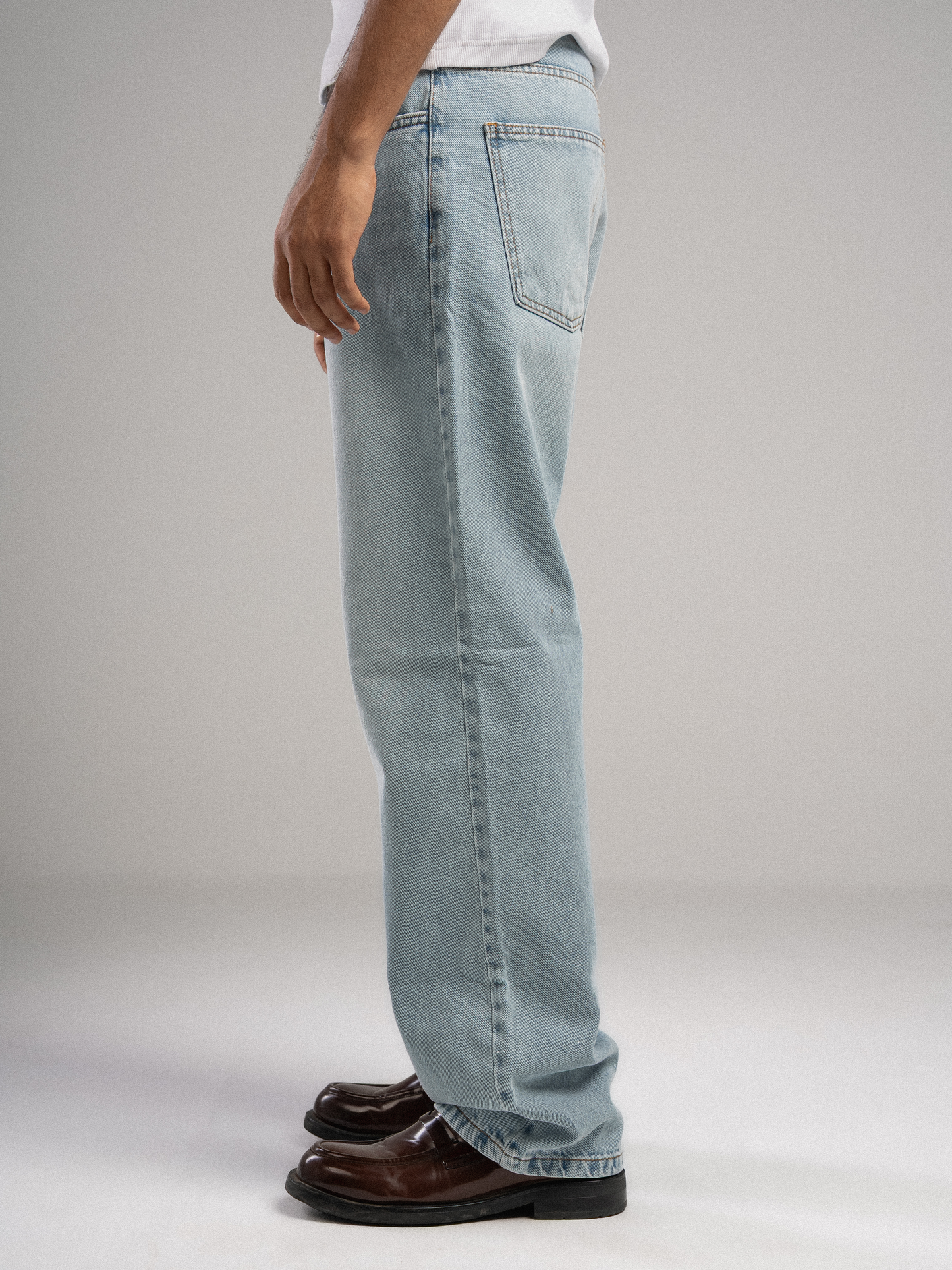Light Blue Straight Jeans