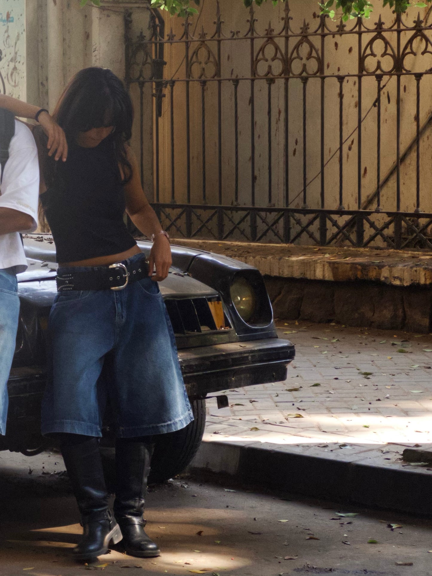Mid Blue Denim Jorts