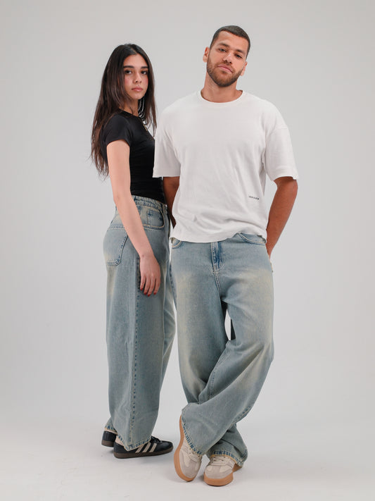 Tinted Baggy Jeans