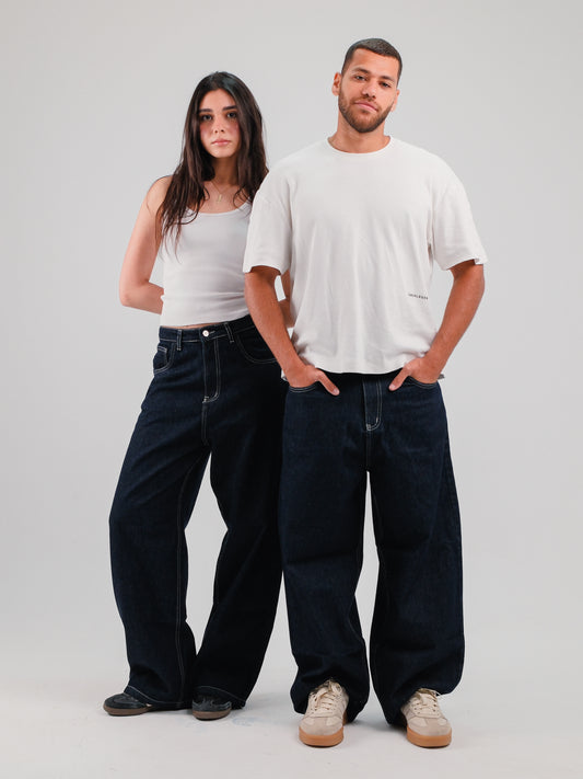 Raw Baggy Jeans