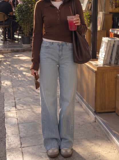 Glacier - Straight Leg Jeans