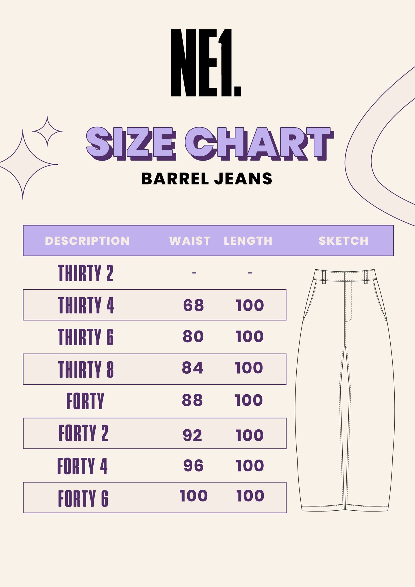 Light Blue Barrel Jeans