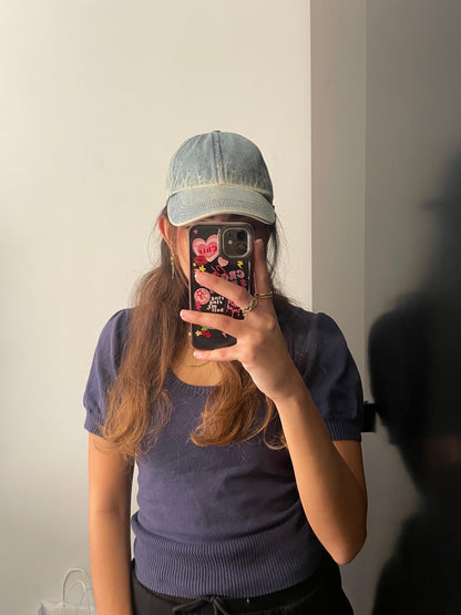 Tinted Denim Cap