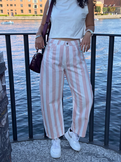 Candy Stripe - Barrel Pants