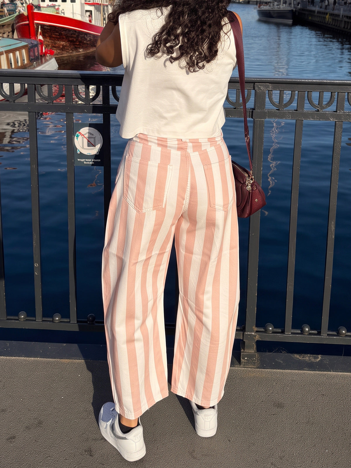 Candy Stripe - Barrel Pants