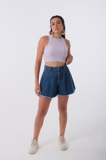 Flippy Denim Shorts