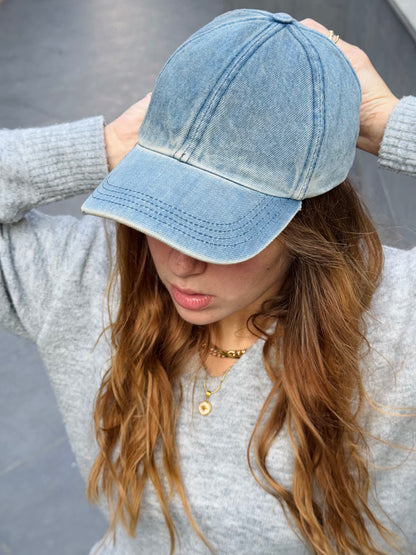 Tinted Denim Cap