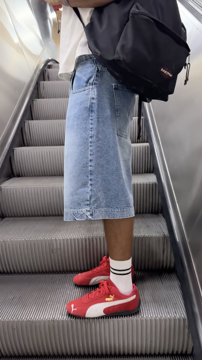 Light Blue Denim Jorts