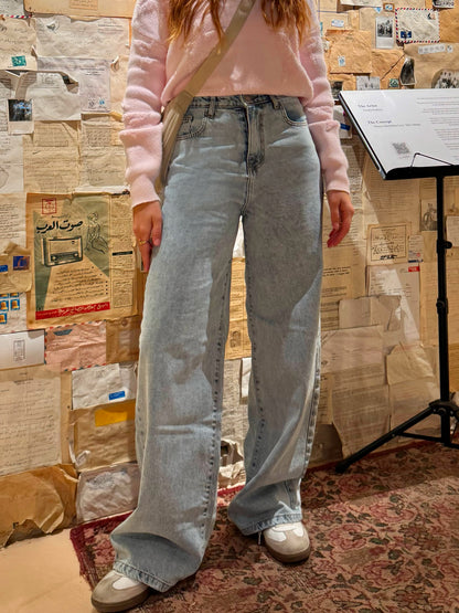 Light Blue Relaxed Jeans