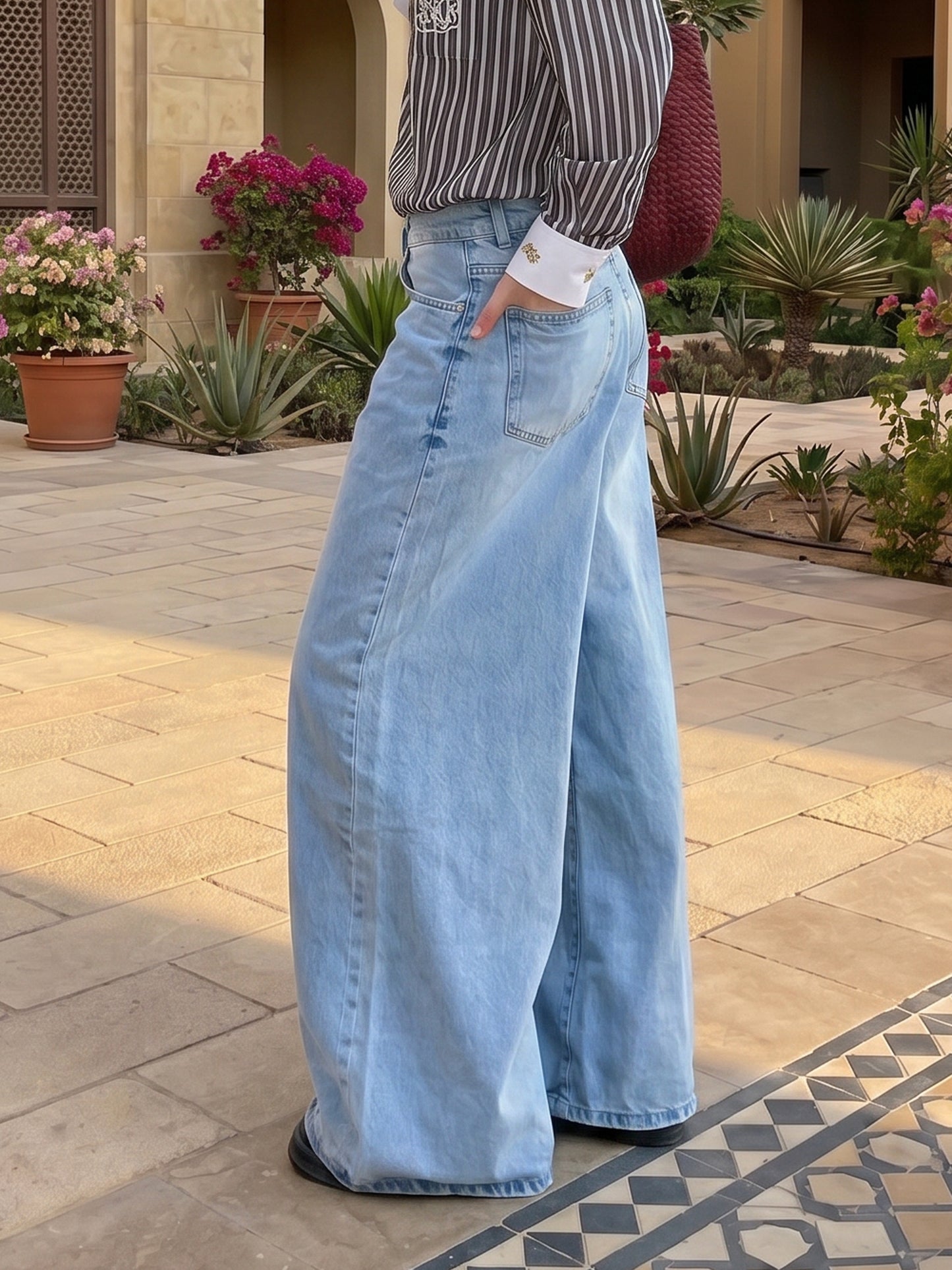 Baggy High-waist Jeans