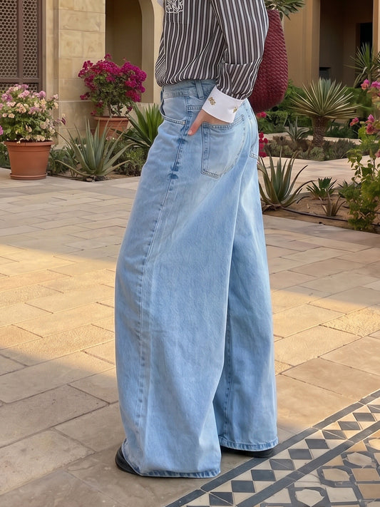 Baggy High-waist Jeans