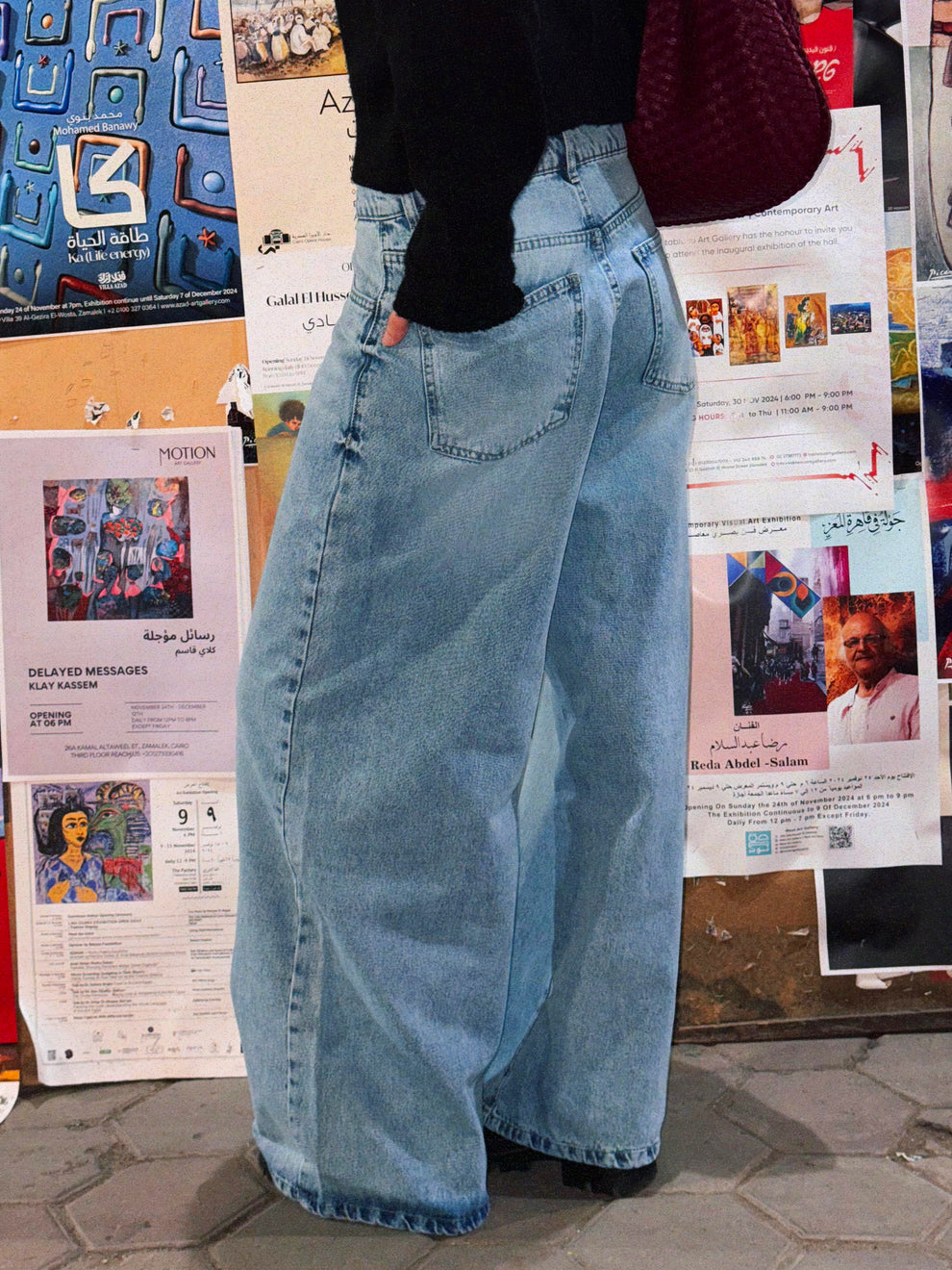 BRANDO AWESOME BAGGIES HIGH WAIST JEAN
