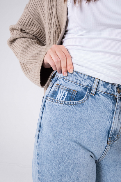 Light Blue Relaxed Jeans